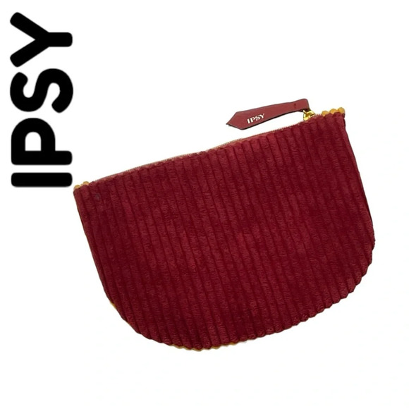 ipsy Handbags - Ipsy Velvet Mini Bag. Two Bag Charms Included​